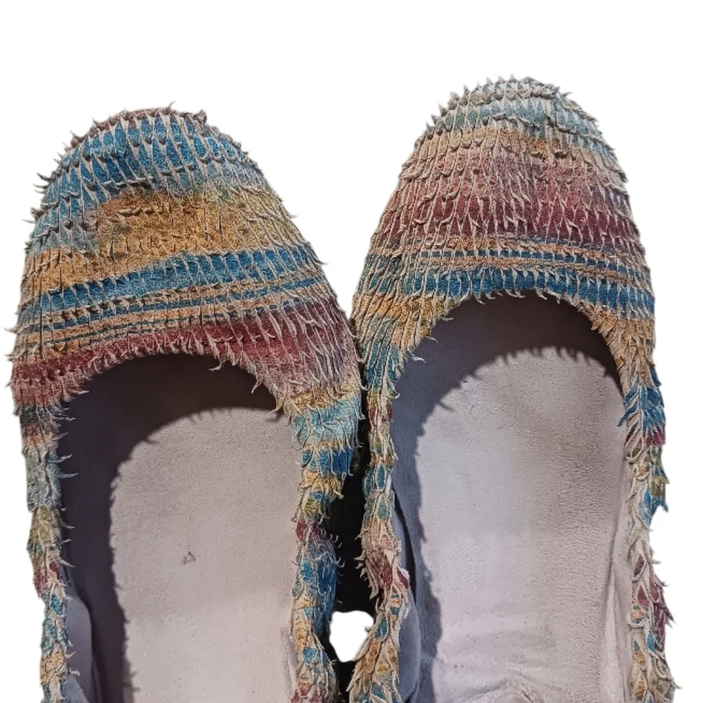 Bloch Textured SuedeTurnshoe Ballet Flats - Picture 9 of 15